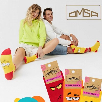 OMSA — веселые качественные носки для всей семьи