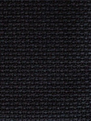 Канва Zweigart 3793 FineAIDA(100% хлопок) цвет 720-черный, шир 110 18ct-70кл/10см