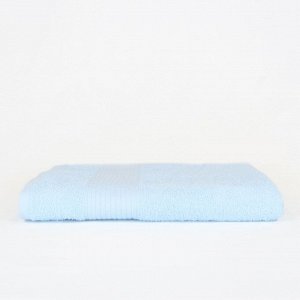 Полотенце махровое гладкокрашеное Турон Текс 35х60 см, бледно-син , 325г/м , хл 100%