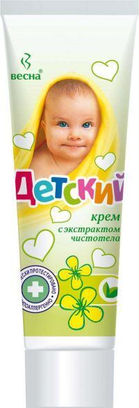 Весна Крем Детский Противовоспалительный (с экстрактом чистотела) 45 гр
