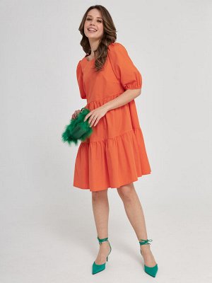 Платье (578/оранжевый)