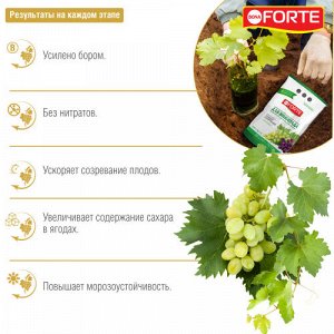 Bona Forte комплексное удобрение Для Винограда гранулированное с микроэлементами, 2 кг.