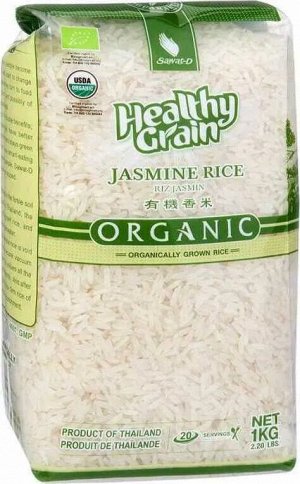 ORGANIC тайский рис жасмин белый SAWAT-D 1 кг