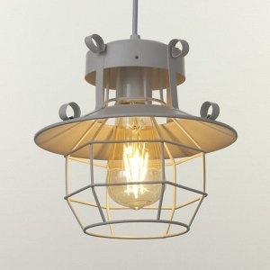 Светильник BayerLux 2137/1WT E27 40Вт белый 21х21х21-120 см