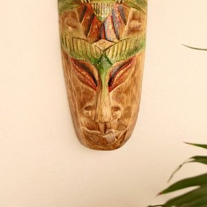 Интерьерный сувенир маска "Сова" МИКС  50х12х5 см