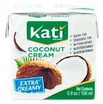 Сливки кокосовые 150 мл тетрапак KATI