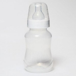 Бутылочка для кормления 150 мл приталенная, цвет МИКС