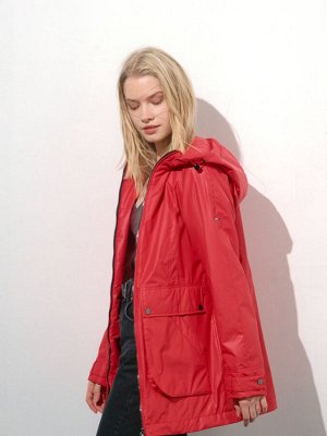 Куртка женская красный