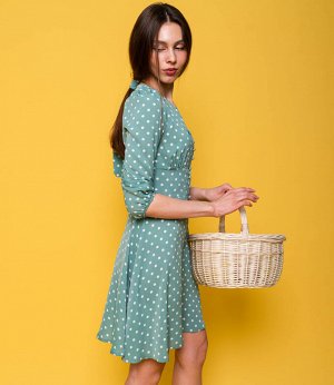 Платье 40-42, зеленый