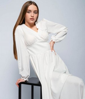 Платье #МСК1138, белый