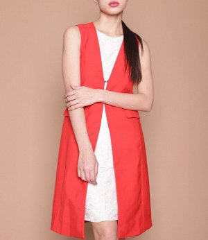 Платье #7062, красный