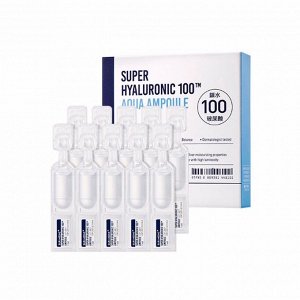 Супер увлажняющая 100 Аква Ампула NEOGEN SUPER HYALURONIC 100TM AQUA AMPOULE 1package (1ml x 10pcs)