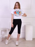 Футболка &quot;Саундтрек&quot; белый