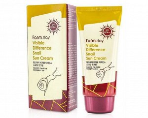 Солнцезащитный крем La Ferme Snail Sun Cream SPF 50+ PA+++с муцином улитки