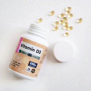 Chikalab, Витамин D-3, 90 капсул