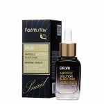 FARM STAY Восстанавливающая ампульная сыворотка с муцином черной улитки Dr-V8 Ampoule Solution Black Snail