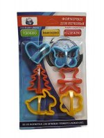 Формы для печенья с Ручкой 6шт