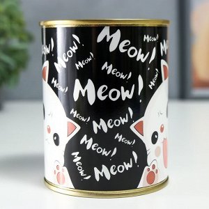 Сувенирный набор в банке "Meow"