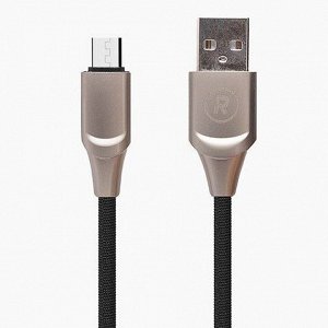 Кабель USB - micro USB RockBox RC-M02, 100 см. (black)