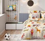 КПБ Ночь Нежна Каникулы в Африке 7349-1 Бязь 120гр. 1.5 сп. 50х70 (1) стандарт