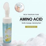 3Q BEAUTY, Пенка для умывания с щеточкой Lemon Massage Cleansing Bubble, 150 мл