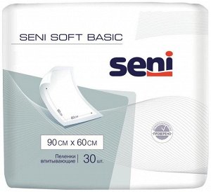 Пеленки Seni Soft Basic 90 x 60 см (30 шт.)