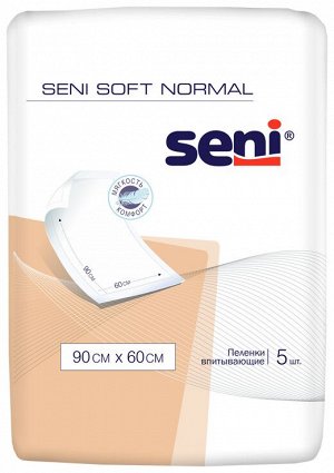 Пеленки Seni Soft Normal 90 x 60 см (5 шт.)