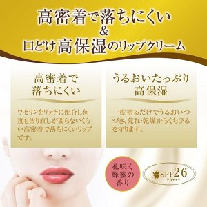 ROHTO Premium Cream Lip - глубоко увлажняющий бальзам для губ с маслами и церамидами