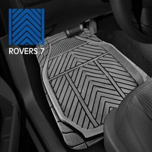 Коврики а/м CARFORT "Rovers 7" термопласт NBR, к-т 2шт. Grey передний (1/6)