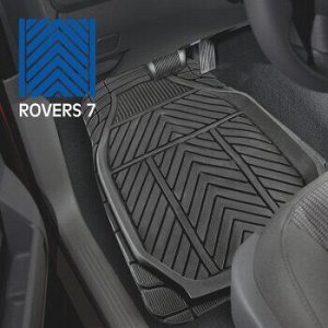 Коврики а/м CARFORT "Rovers 7" термопласт NBR, к-т 4шт. Black (1/4) RS0720