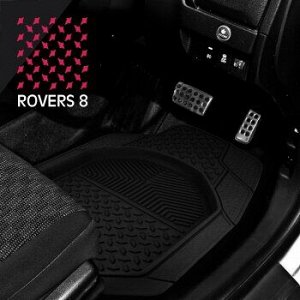 Коврики а/м CARFORT "Rovers 8" термопласт NBR, к-т 4шт. Black (1/4) RS0820