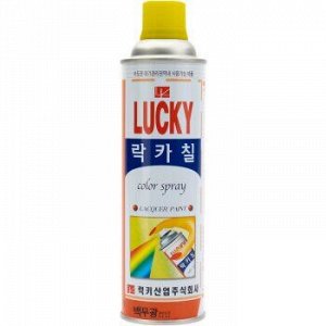 Краска-аэрозоль LUCKY голубая, 530мл