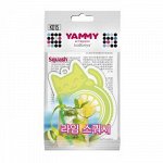 Ароматизатор подвес. &quot;Yammy&quot; картон с пропиткой Котик&quot;Squash&quot;