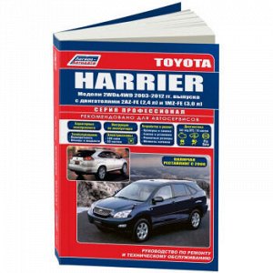 Toyota HARRIER 2003-2006 г. 2WD&4WD 2,4 л(2AZ-FE) и 3,0 л(1MZ-F) (1/5) 3596