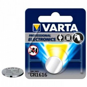 Батарейка VARTA для Сигнал., CR 1616 (1/10/100)