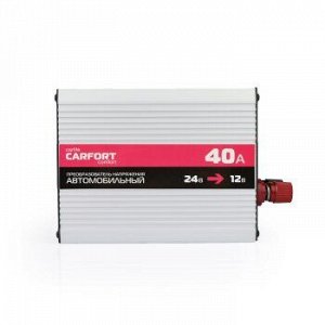 Преобразователь напряжения 24v- 12v, 40A, Carfort