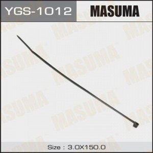 Хомут пластиковый MASUMA черный 3х150 (уп.100шт)