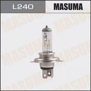 Лампа галогенная Masuma CLEARGLOW H4 12v 60/55W (3000K) L240