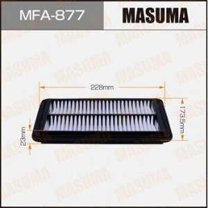 Воздушный фильтр A-754 MASUMA (1/40)