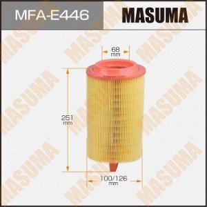 Воздушный фильтр A0125 MASUMA LHD MERCEDES-BENZ E-CLASS (W212), E-CLASS COUPE (C207)