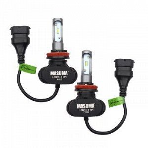 Лампы светодиодные Masuma LED H11 6000K 4000Lm PGJ19-2, Комплект 2шт L620