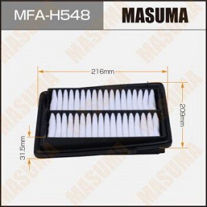 Воздушный фильтр A-8015V MASUMA FIT HYBRID / GR8  Пропитка