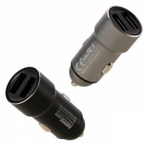 Развет.гнезда прик. Remax RCC-220, 2 USB входа, быстрая зарядка