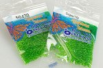 Бисер Чехия Preciosa 50430 , 5 гр тёмно-салатовый  чешский бисер