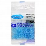 Бисер Чехия Preciosa 58532   , 5 гр светло голубой чешский бисер