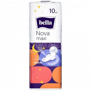 Прокладки женские BELLA Nova Maxi 10 шт