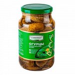 Огурцы маринованные целые 950гр Агрокомплекс