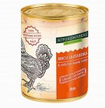 Мясо цыплят в собственном соку 350 гр Агрокомплекс