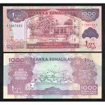 Сомалиленд 1000 Шиллингов 2015 год UNC P# 20d