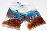 Бисер Чехия Preciosa 10090 5 гр коричневый прозрачный чешский бисер